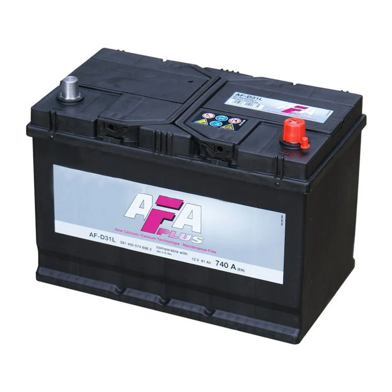 AFA Plus 91 Ah · 591400074 – 12 V, 740 A (EN)