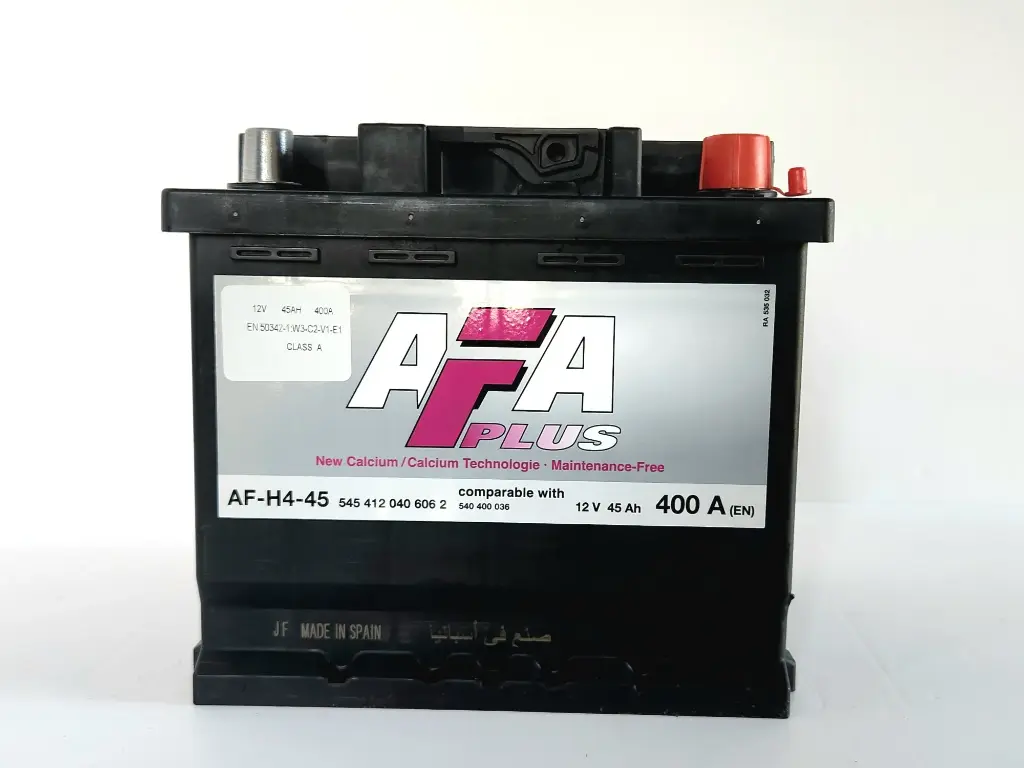 AFA Plus 45 Ah · 545412040 – 12 V, 400 A (EN)