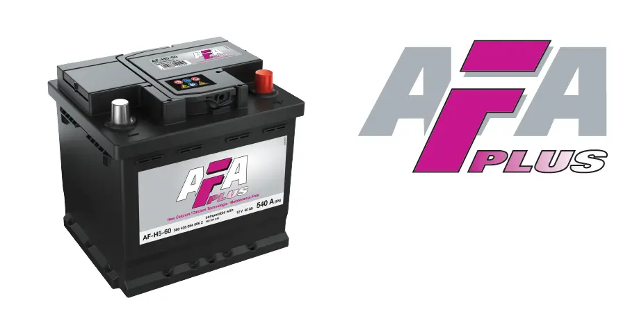 AFA Plus 60 Ah · 560408054 – 12 V, 540 A (EN)