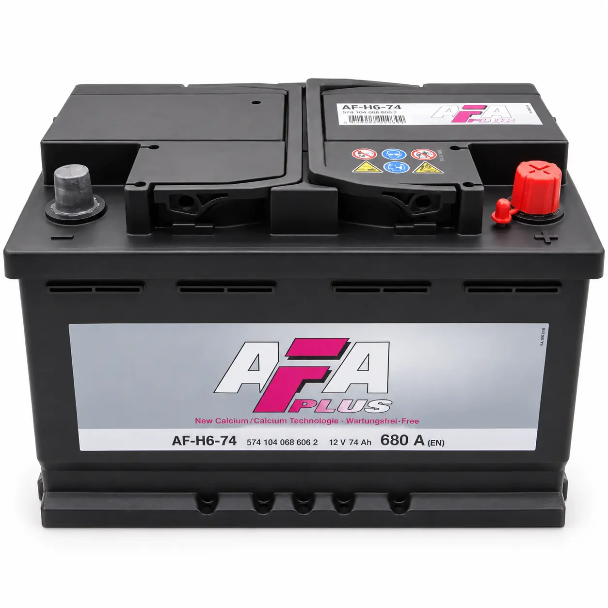 AFA Plus 74 Ah · 574104068 – 12 V, 680 A (EN)