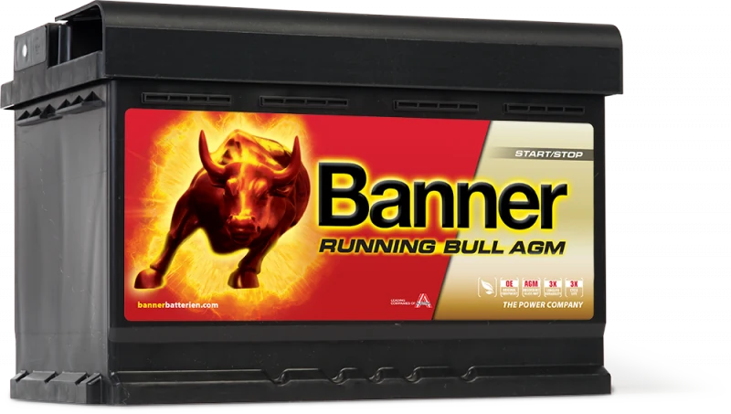 Banner 57001 70 Ah AGM Start-Stop – 12 V, 760 A (EN)