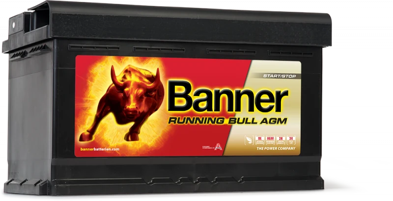 Banner 58001 80 Ah AGM Start-Stop – 12 V, 800 A (EN)
