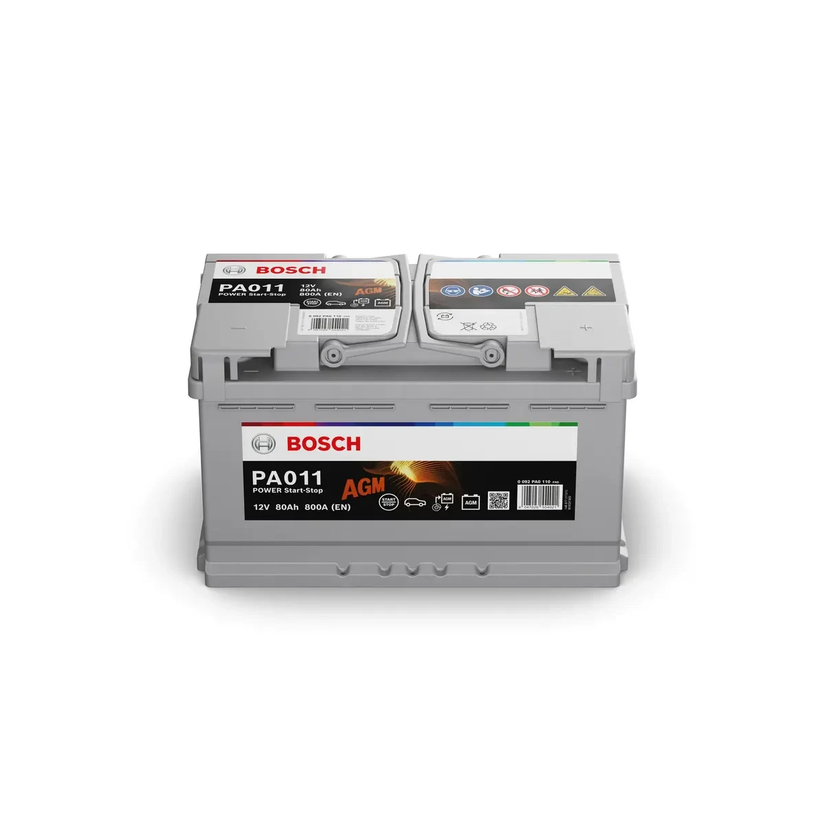 Bosch PA011 80 Ah AGM Start-Stop – 12 V, 800 A (EN)