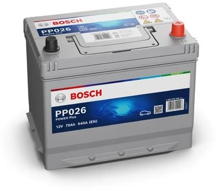 Bosch PP026 70 Ah – 12 V, 540 A (EN)