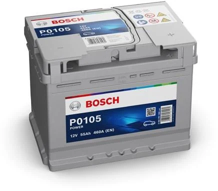 Bosch Power P0105 55 Ah – 12 V, 460 A (EN)