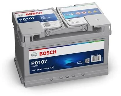 Bosch Power P0107 65 Ah – 12 V, 540 A (EN)