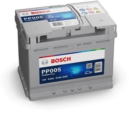 Bosch Power Plus PP005 63 Ah – 12 V, 610 A (EN)