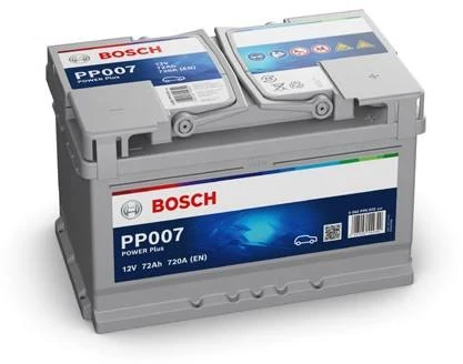 Bosch Power Plus PP007 72 Ah – 12 V, 720 A (EN)