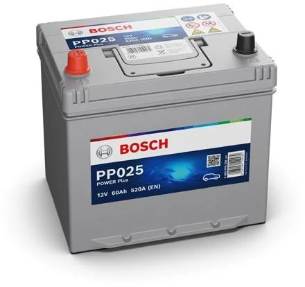Bosch Power Plus PP025 60 Ah – 12 V, 520 A (EN)